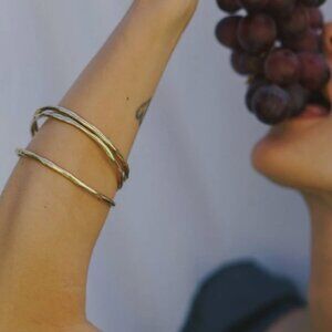 ~Amanda Hunt ~ River Bangle | Bronze - Small (2 ¼ inch diameter)